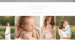 Desktop Screenshot of juliebrockphoto.com